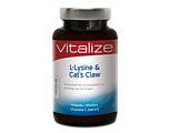 Vitalize L-Lysine en Cats Claw Tabletten 90CP