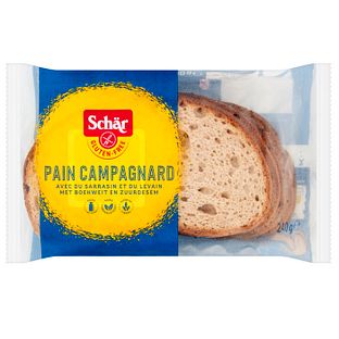 Schar Pain Campagnard Brood Glutenvrij 240GR