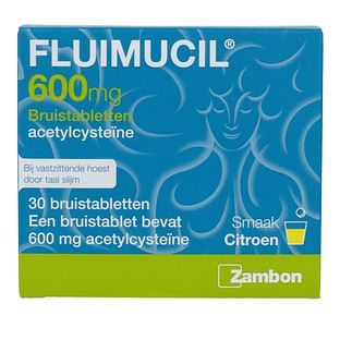 Fluimucil 600mg Bruistablet 30TB Fluimucil 600mg Bruistablet 30TB