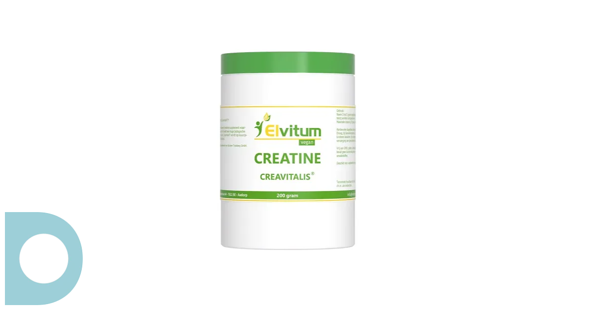 Elvitum Creatine Monohydraat Poeder 200 g