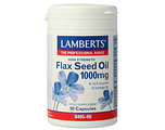 Lamberts Lijnzaadolie 1000mg Vegacapsules 90VCP
