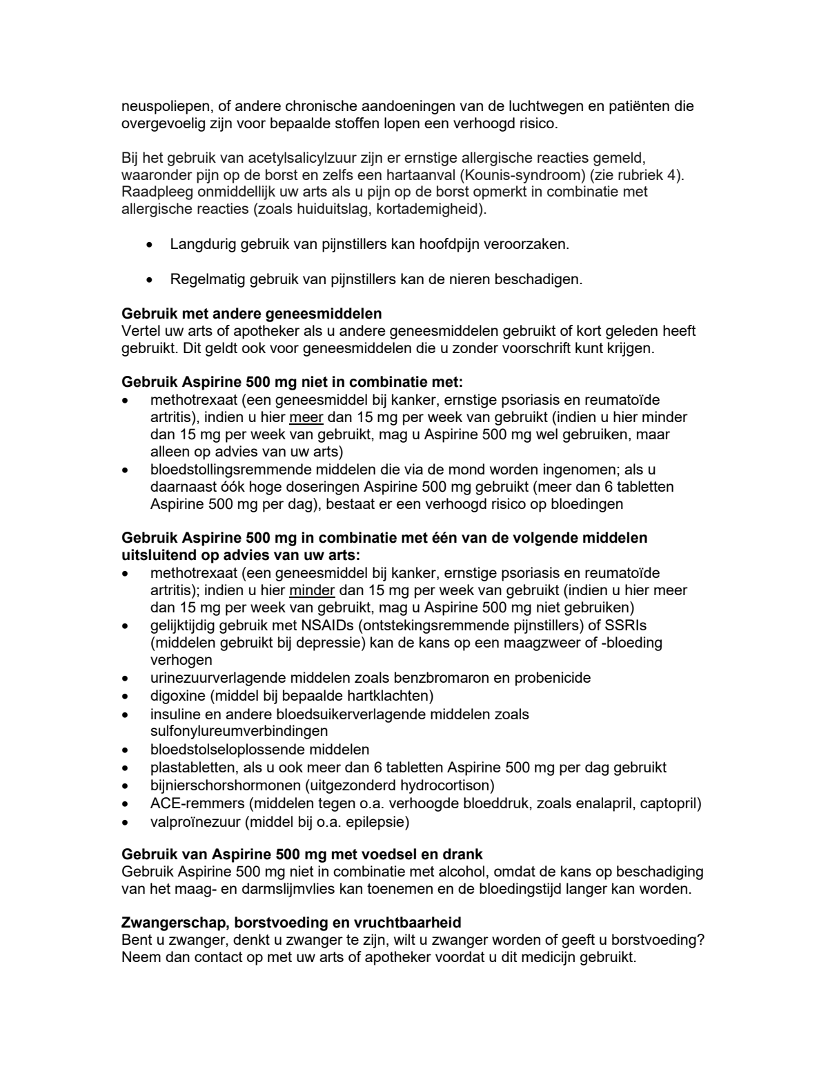 500mg Tabletten afbeelding van document #3, leaflet