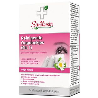 Similasan Reinigende Oogdoekjes Nr. 1 14ST Similasan Reinigende Oogdoekjes Nr. 1 14ST