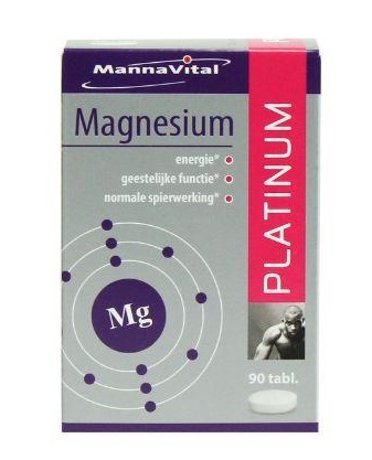 Mannavital Magnesium Platinum 90st afbeelding 1