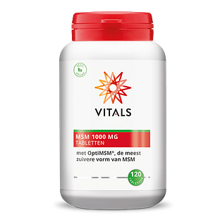 Vitals MSM 1000mg Tabletten 120TB Vitals MSM 1000mg Tabletten 120TB
