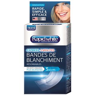 Rapid White Tooth Whitening Strips 16ST