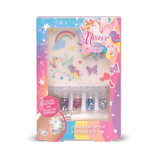 Casuelle Unicorn Tijdelijke Tatoo Giftset 1ST