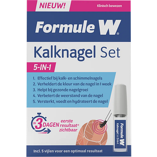 Formule W Kalknagel Set 5-In-1 4ML Formule W Kalknagel Set 5-In-1 4ML