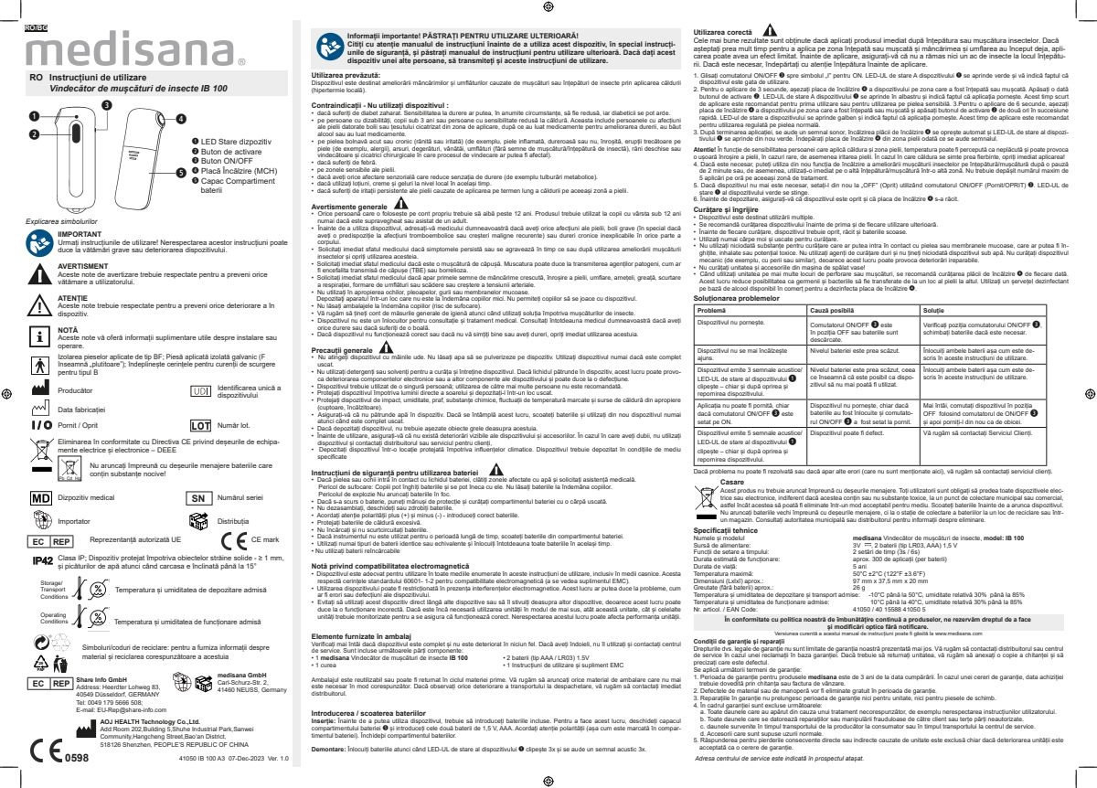 IB100 Insectenbeet Verzachter afbeelding van document #19, instructions