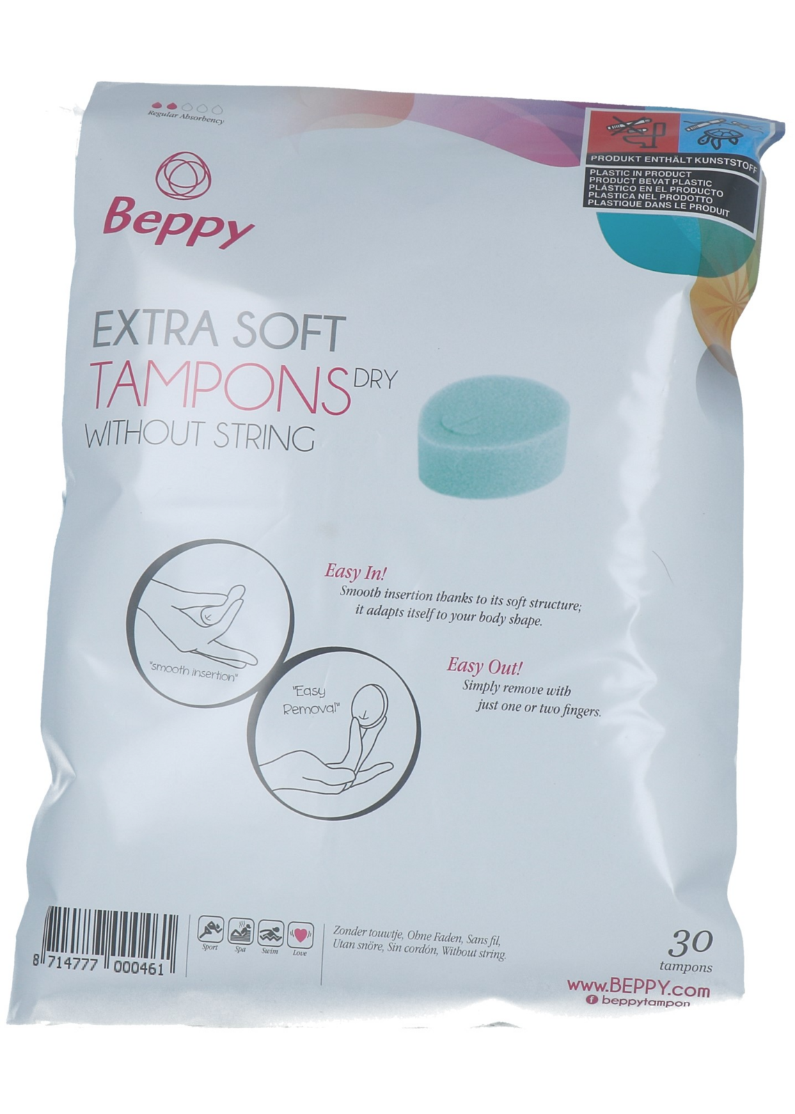 Beppy Tampons Soft Comfort - Dry afbeelding