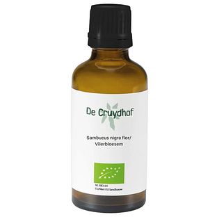 Cruydhof Sambucus Nigra Flor/Vlierbloesem Druppels 50ML