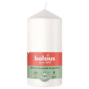 Bolsius Stompkaars Cloudy White 1ST