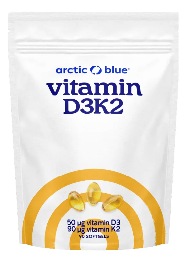 Arctic Blue Vitamine D3 & K2 Softgels