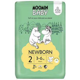Moomin Baby Luier maat 2 Mini 56ST