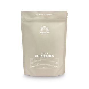 Mattisson HealthStyle Absolute Chia Zaden 500GR Mattisson HealthStyle Absolute Chia Zaden 500GR