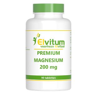 Elvitum Premium Magnesium 200mg Tabletten 90TB Elvitum Premium Magnesium 200mg Tabletten 90TB