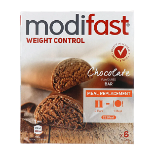 Modifast Intensive Reep Melkchocolade 6ST