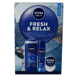 Nivea Men Fresh & Relax Skincare Kit 1ST Nivea Men Fresh & Relax Skincare Kit 1ST