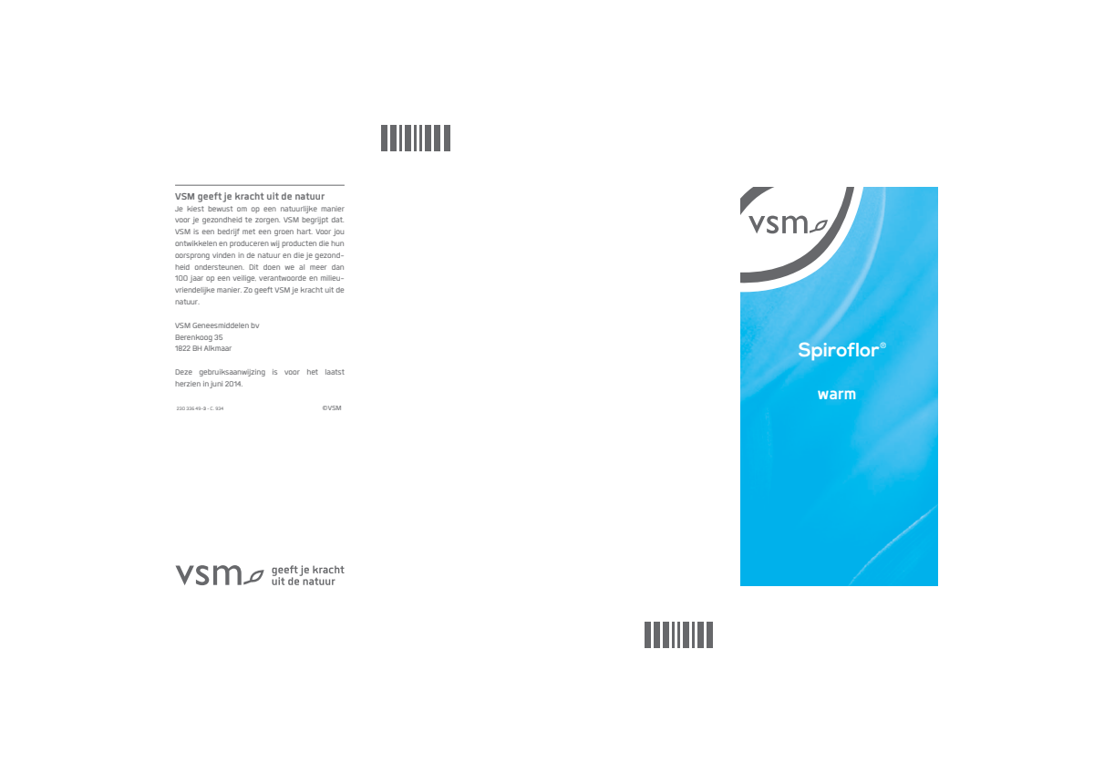 Spiroflor Sport Warm Gel afbeelding van document #2, instructions
