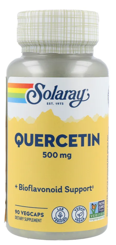 Solaray Quercetin 500mg Capsules 90ST
