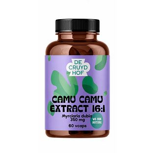 Cruydhof Camu Camu Extract 16:1 Capsules 60VCP Cruydhof Camu Camu Extract 16:1 Capsules 60VCP