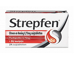Strepfen Citroen & Honing Zuigtabletten 24ST