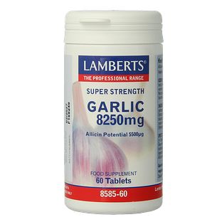 Lamberts Knoflook 8250mg Tabletten 60TB Lamberts Knoflook 8250mg Tabletten 60TB