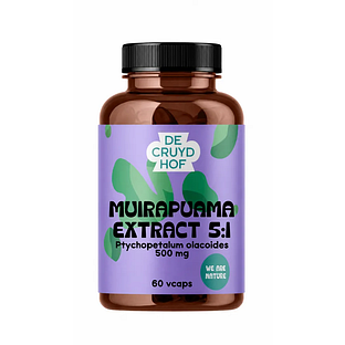 Cruydhof Muirapuama Extract Capsules 60VCP