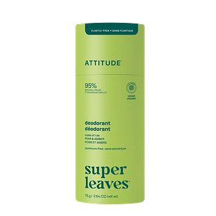 Attitude Super Leaves Deodorant Pear & Amber 85GR Attitude Super Leaves Deodorant Pear & Amber 85GR