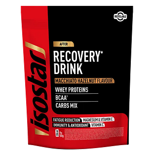 Isostar Energy +3H Recovery Drink Macchi Hazelnut 450GR
