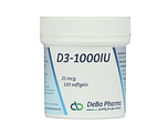 DeBa Pharma Vitamine D3-1000 IU  25 Mcg Softgels 120SG