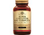 Solgar Super Cod Liver Oil Levertraan Complex Softgels 60SG