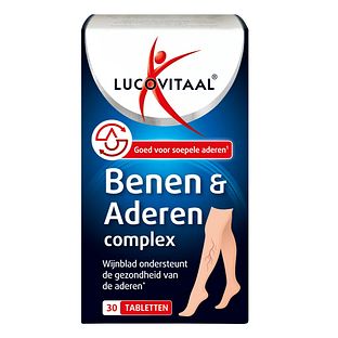 Lucovitaal Benen & Aderen Complex Tabletten 30TB Lucovitaal Benen & Aderen Complex Tabletten 30TB