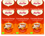 Yogi Tea Curcuma Orange thee Voordeelverpakking 6x17ST