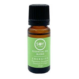 Soylites Essential Oil Energise Peppermint & Eucalytpus 10ML Soylites Essential Oil Energise Peppermint & Eucalytpus 10ML