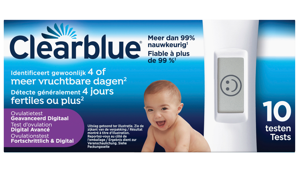 Clearblue Ovulatietest Geavanceerd Digitaal afbeelding