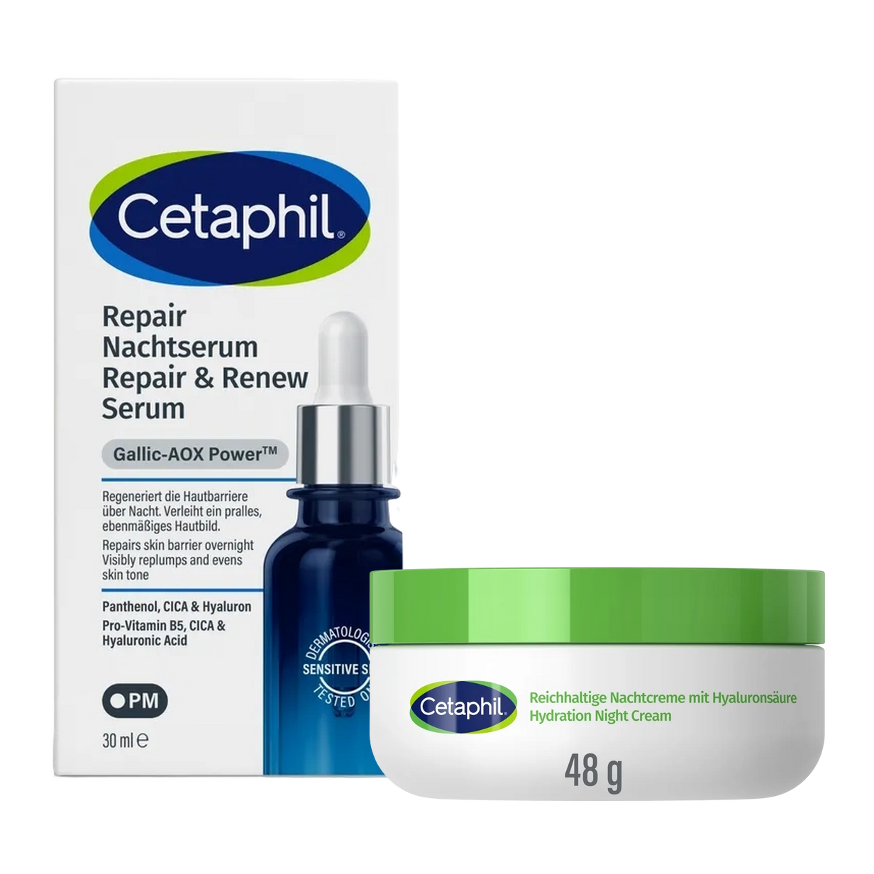 Cetaphil Night Hydration Bundle