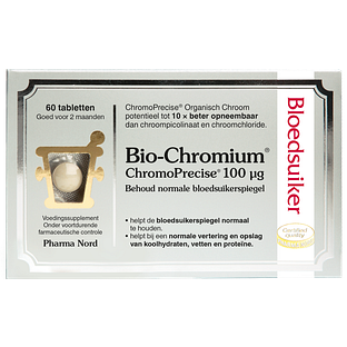 Pharma Nord Bio-Chromium Bloedsuiker Tabletten 60TB