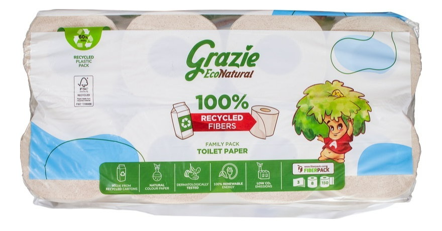 Grazie EcoNatural Toiletpapier