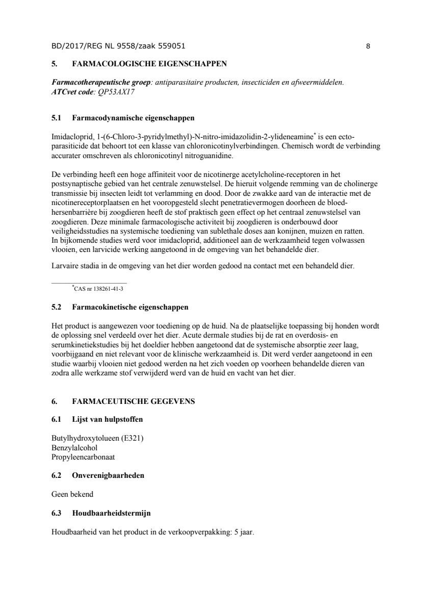 Hond afbeelding van document #8, instructions