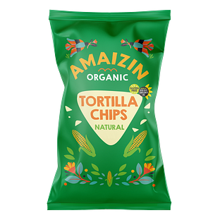 Amaizin Organic Tortilla Chips Natural 250GR