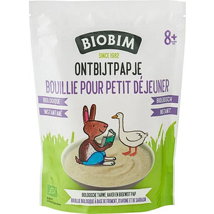 Biobim Biologisch Ontbijtpapje 8+M 200GR Biobim Biologisch Ontbijtpapje 8+M 200GR