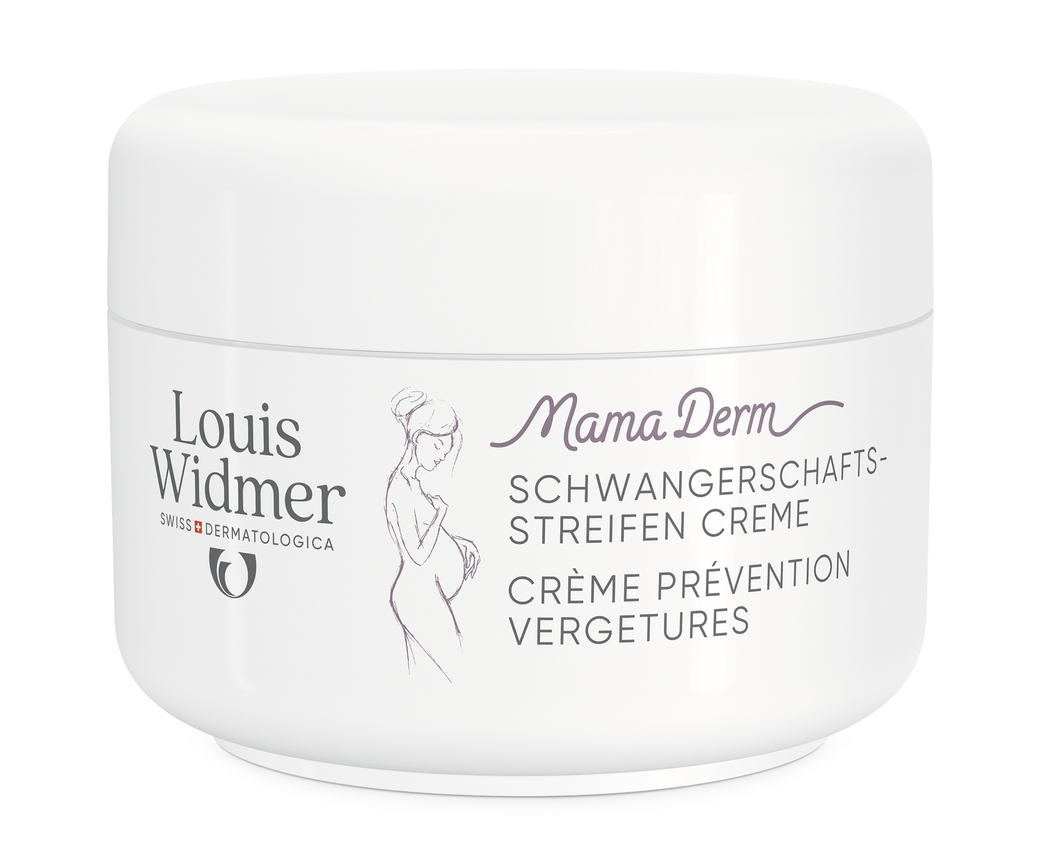 Louis Widmer MamaDerm Cr?me Tegen Striemen Licht Geparfumeerd