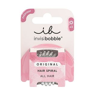 Invisibobble Original Hair Spiral Crystal Clear 3ST Invisibobble Original Hair Spiral Crystal Clear 3ST