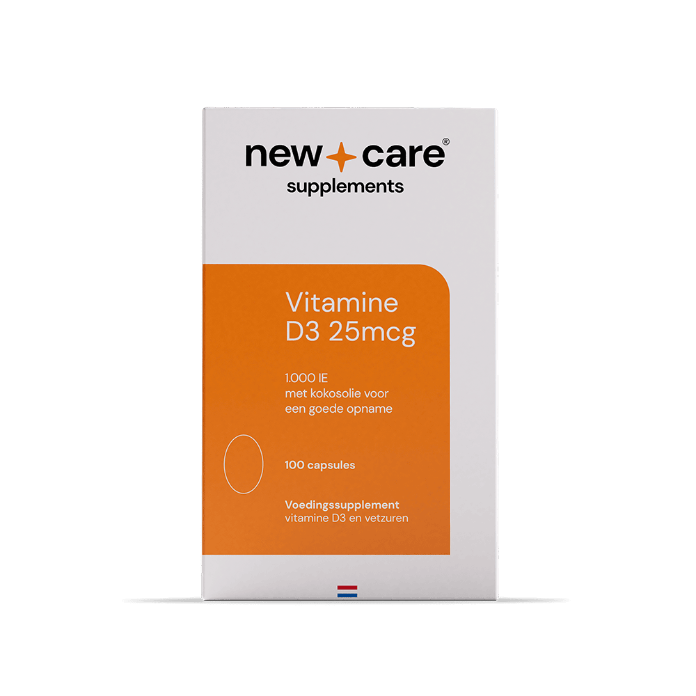 New Care Vitamine D3 25mcg Capsules 100CP