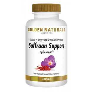 Golden Naturals Saffraan Formule Capsules 60VCP
