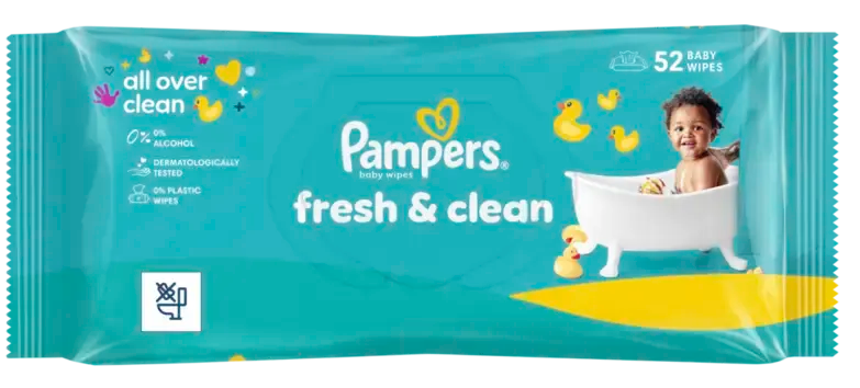 Pampers Fresh & Clean Babydoekjes