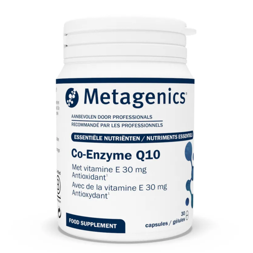 Metagenics Co-Enzyme Q10 + Vit. E 30mg Softgels 30CP