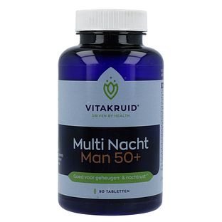 Vitakruid Multi Nacht Man 50+ 100% Vegan 90TB Vitakruid Multi Nacht Man 50+ 100% Vegan 90TB