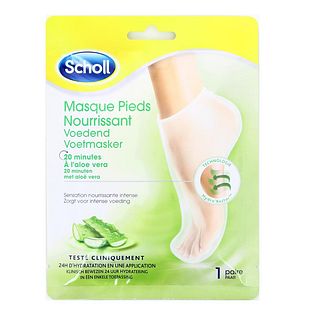 Scholl Voedend Voetmasker Aloë Vera 1PR